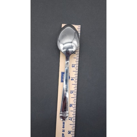 Towle Copenhagen Place Soup Spoon 18/10 Set Of 8 Stainless Glossy Sliverware - Picture 8 of 9